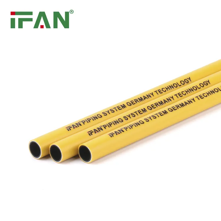 Tubo Gas multistrato tubi acqua Pex giallo Pex 16-32mm Pex Al Pex tubo Gas