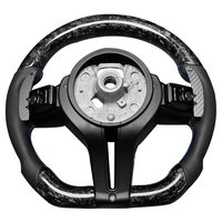 Volant en fibre de carbone forgé sur mesure avec LED pour BMW F10 F20 F22 F30 F34 F82 E70 E82 E88 E90 E92 E93