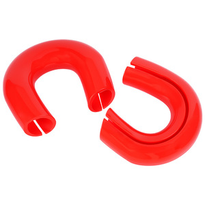 Cubierta para Gancho de Remolque Ford F250 F350 F450, Roja, de PVC Protector, 123 mm, Forma de U, Accesorio Exterior - Product Image 2