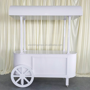 Wedding Party Garden Decoration <strong>Flower</strong> <strong>Display</strong> Stainless Steel Candy Cart Gold Candy Cart <strong>Display</strong> - Product Image 5