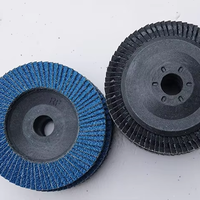 Disque à lamelles de 7 pouces (180 mm), roue à lamelles plate T27 pour le décapage et le lissage industriel