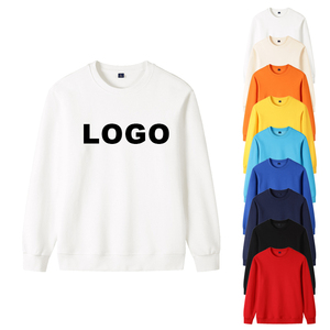 W50013 T-shirt <span class=keywords><strong>Sportiva</strong></span> con Logo Personalizzato 100% Cotone Anti-Pilling Girocollo Outfit Pullover Oversize da Allenamento Felpe da <span class=keywords><strong>Uomo</strong></span> - Product Image 1