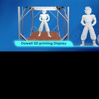 Imprimante 3D à granulés intelligente AI, grand format, machine d'impression FGF, nivellement automatique, alimentation automatique pour le prototypage industriel