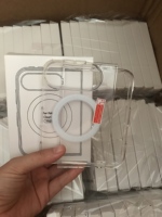 Coque de téléphone magnétique transparente pour chargement sans fil pour iPhone 18 Pro/Max/Duo Fold 17 E 16 15 – Vente en gros