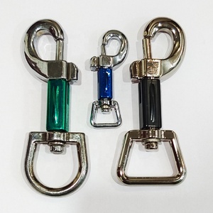 Aangepaste Kleuren Vacuüm <span class=keywords><strong>Plating</strong></span> Hond Lood Hardware Metalen Snap Draaibare Haak - Product Image 3