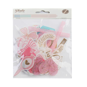 Papier découpe pour décoration de scrapbooking, 50 pièces, en vrac, avec feuilles, pour bricolage, diy - Product Image 1