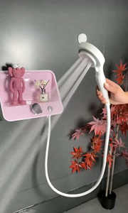 Ensemble de douche en acier inoxydable au design moderne, haute pression, pluie douce, pause, vente d'usine pour hôtels, céramique brossée, salle de bain colorée - Product Image 3