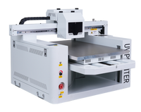 Impresora Híbrida UV de Cama Plana y Rollo a Rollo QK-6090 con Barniz, Máquina de Impresión de Etiquetas y Adhesivos de Película PET