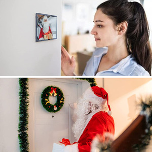 Mới nhất thời trang phương Tây chế độ rộng Ange độ ống kính ghi âm intercom Door Viewer lổ nhìn trộm Video Door chuông - Product Image 5