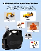 Kit Ekstrusi Resmi Creality K1/K1 Max/K1C/K1 SE yang telah ditingkatkan, Direct Drive Dual Gear, Pengumpanan Halus, Printer 3D Berkualitas Tinggi