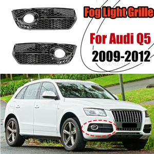 Rejilla de faro antiniebla delantero para coche, estilo panal hexagonal, para Audi Q5 2009 2010 2011 2012 80D807681 80D807682 - Product Image 1