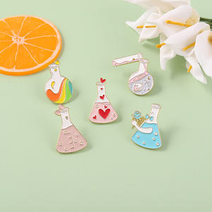 เข็มกลัดโลหะเคลือบสารรีเอเจนต์รูปการ์ตูนเข็มกลัดแฟชั่นปกเสื้อกระเป๋าเป้สะพายหลังเครื่องประดับเสื้อผ้าของขวัญ - Product Image 2