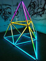 Barre LED à Pixels Haute Luminosité RVB Artnet DMX, Lumière Scénique Direct Usine, Barre Vidéo LED de Location Extérieure IP65