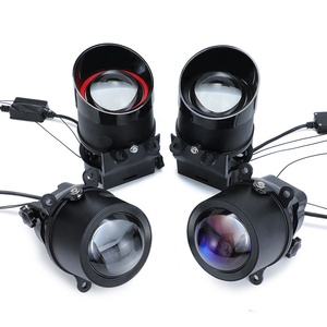 Tricolor F8X gpne lloviendo conductor coche LED 3,0 pulgadas faro antiniebla bi lente - Product Image 6