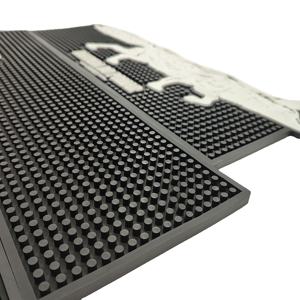 Customizable Silicone PVC <b>Bar</b> <b>Mat</b> Rubber Beer Spill Pad Pub Rail <b>Mat</b> Drip Tray Non Slip Counter Service <b>Mat</b> Table <b>Mat</b> - Product Image 5