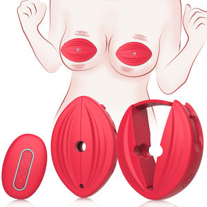 Giochi Erotici <span class=keywords><strong>per</strong></span> Adulti 1 Paio di Pinze <span class=keywords><strong>per</strong></span> Capezzoli Vibranti con Telecomando 10 Vibrazioni Sex Toys Invisibili <span class=keywords><strong>per</strong></span> Coppie Giocattoli Vibratore - Product Image 1