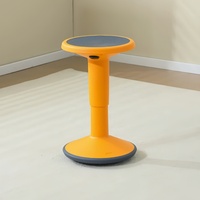 Tabouret moderne réglable, chaise d'appoint sans dossier pour une assise active, siège flexible pour salle de classe, bureau, espace d'apprentissage