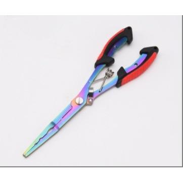 หัวฉีดตรงไทเทเนียมสีแดงและดำ (21 ซม.)