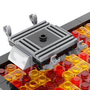 Juego de Construcción de la Guerra de las Galaxias, La Venganza de los Sith, Duelo en Mustafar, Bloques de Exhibición Coleccionables para Niños, 312 Piezas - Product Image 5