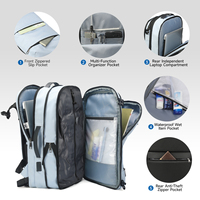 Tigernu Großhandel Multifunktionaler Langlebiger Erweiterbarer Wasserdichter Diebstahlsicherer Rucksack Flughafen-Reise-Vakuum-Kompressionsrucksack
