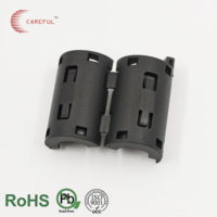 Núcleo de ferrita de sujeción rápida para fábrica, anillo magnético de ferrita con filtro EMC anti-interferencia EMI para cable electrónico, DI 11mm