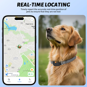 GPS 애완견 추적기 4G WiFi 라이브 추적 위치 장치 APP 제어 스마트 가상 울타리 건강 모니터링 방수 칼라 - Product Image 3