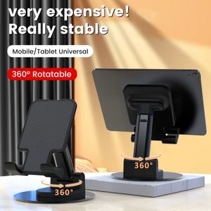 Foldable Plastic <b>Phone</b> Stand, Portable Desktop Cell <b>Phone</b> Holder with Anti-Slip Design for Office Home Use - Product Image 2