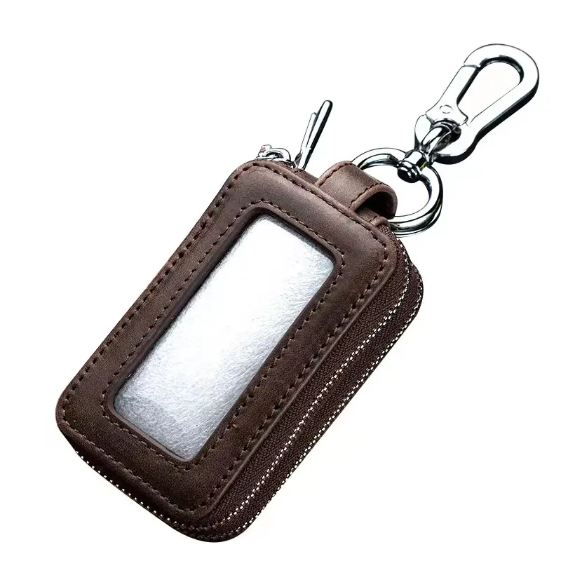 Индивидуальный новый популярный дизайн логотипа автомобильный ключ сумка на молнии общие двигатели ключевая сумка