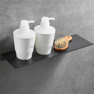 Metal <strong>Shelve</strong> Floating Shelves Waterproof Wall Mounted Storage Shelves Floating Wall Shelf - Product Image 3