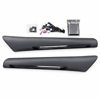 Lampu Dekorasi LED Dua Pintu Belakang untuk BMW Seri 5 I5 G60 Kristal Sinkronisasi Pencahayaan Ambient Mobil Original