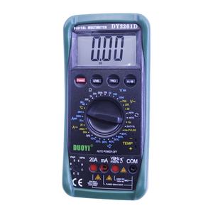 Dy2201d Digitale Multimeter Voor Auto 'S True-Rms <span class=keywords><strong>Tester</strong></span> Met Snelheidssensor Contactloze Rpm-Temperatuurtester - Product Image 1