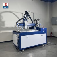 Machine de moulage automatique de résine époxy 2K, équipement de distribution et de mélange de colle AB pour composants électroniques de PCB, LED et transformateurs