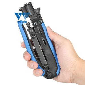 Verstelbare Coax Kabel Crimper Compressie Handgereedschap Coaxiale Compressie Tang Crimpgereedschap Voor F Rg59 Rg6 Rg11 - Product Image 1