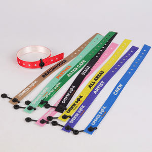 สายรัดข้อมือผ้า RPET แบบกำหนดเองขายส่ง สีเขียว สำหรับงานอีเวนต์ ยั่งยืน ราคาโรงงานสำหรับการสั่งซื้อจำนวนมาก - Product Image 6