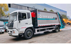 Camion compacteur de déchets Dongfeng 4X2 18m³ neuf et robuste pour les rues principales des villes et l'assainissement urbain - Product Image 2