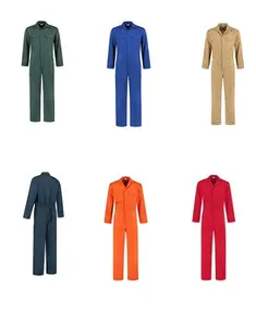 Customized High Quality Work Overall Construction Workers Reflective Jumpsuit Men's Night Work Safety Workwear
