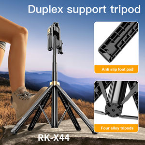 Bâton de <span class=keywords><strong>Selfie</strong></span> de suivi de visage à 360 ° d'usine d'origine avec stabilisation de rotation de suivi de visage AI 180CM de cardan de hauteur étendue X44 - Product Image 5