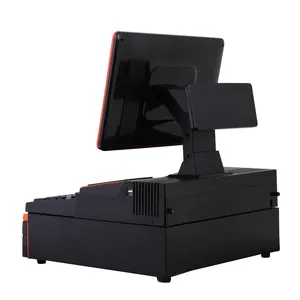 JESEN i3/i5 256G SSD Touch Screen Pos System With Keyboard Inventory Management For Mall Supermarket