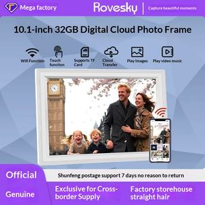 Álbum de Fotos <span class=keywords><strong>Digital</strong></span> Electrónico de 32 GB, Pantalla Táctil de Alta Definición de 10 Pulgadas, Marco de Fotos en la Nube ABS, Transmisión Remota Inalámbrica por WiFi - Product Image 5