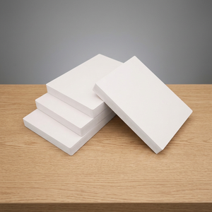 25mm Thick White WPC PVC Foam Board <b>Sheet</b> 0.6 G/cm3 Density Fire Resistant Anti-Aging 2440x1220mm for Outdoor Cabinet Cladding - Product Image 2