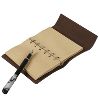 Carnet de notes à feuilles mobiles avec reliure à anneaux A5 A6 A7 personnalisé