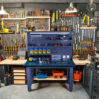 Prix du fabricant Table de soudage d'établi antistatique robuste avec table de placement d'outils d'entretien Bureau d'atelier