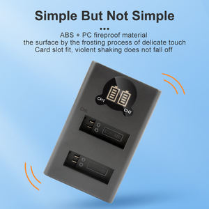 <span class=keywords><strong>Chargeur</strong></span> double USB <span class=keywords><strong>portable</strong></span> avec écran LCD intelligent pour batterie AB1 pour caméra DJI AB1 et DJI OSMO <span class=keywords><strong>Action</strong></span> - Product Image 3