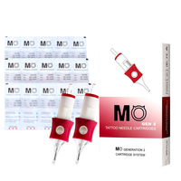 PMU Supplies MO Gen 2 Cartouche d'aiguilles de tatouage pour maquillage permanent, aiguilles à membrane pour machine à tatouer, cartouches de tatouage MO