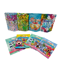 Sachet Doypack refermable personnalisé en Mylar de qualité alimentaire avec fermeture éclair et trou Euro pour l'emballage de bonbons, céréales et snacks OEM