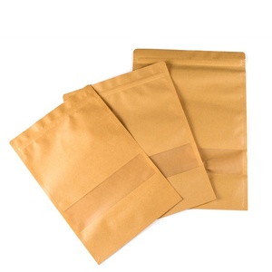 Sacs refermables de marque, qualité alimentaire, pochettes debout, fermeture éclair, impression couleur, papier kraft, feuille d'aluminium argentée, Tyvek, bulles - Product Image 2