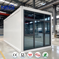 Casa Modular Prefabricada de Lujo Moderna, en Contenedor Plano de 10, 20 y 40 Pies, Precios de Casas Prefabricadas, Kits de Casas Pequeñas Prefabricadas