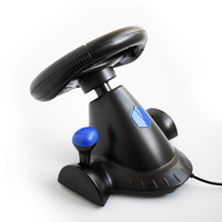 Volant de Jeu Professionnel Vibrant 3 en 1, Volant de Course, Usb Para Pc pour Ps Xbox One Sx 360 Series X Ps3 Ps2