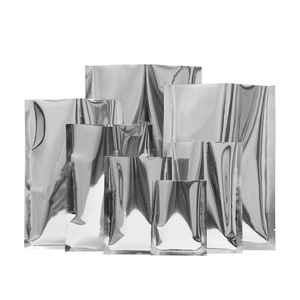 Bolsa <span class=keywords><strong>de</strong></span> Plástico Plateada Brillante <span class=keywords><strong>con</strong></span> Cierre Hermético <span class=keywords><strong>de</strong></span> Aluminio, Bolsa a Prueba <span class=keywords><strong>de</strong></span> Fugas para Envasado <span class=keywords><strong>de</strong></span> Muestras <span class=keywords><strong>de</strong></span> Líquidos y Salsas - Product Image 1