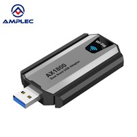 Adaptador WiFi 6 USB AX1800, Dongle WiFi de Doble Banda 2.4G/5G para PC de Escritorio, Receptor de Red Inalámbrica Compatible con Windows 11/10